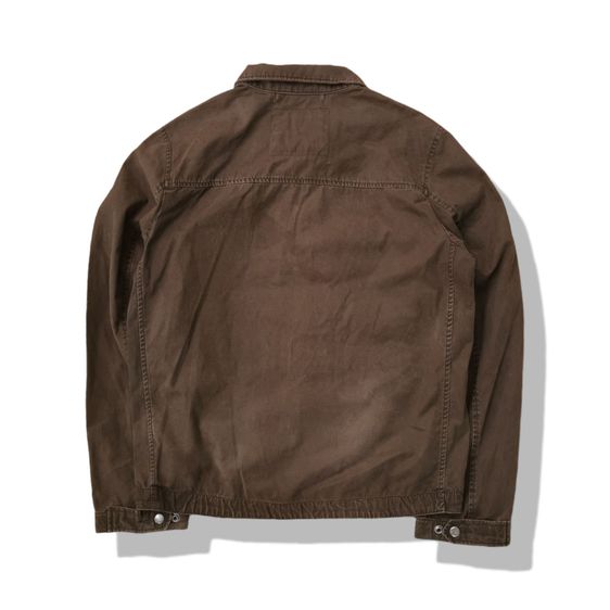 American Eagle Dark Brown Full Zipper Jacket รอบอก 43” รูปที่ 9