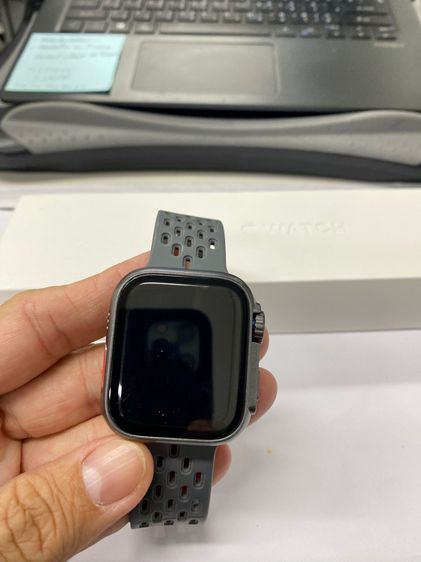 พลาสติก น้ำเงิน Apple watch S4 44mm (อ่านรายละเอียดก่อน)