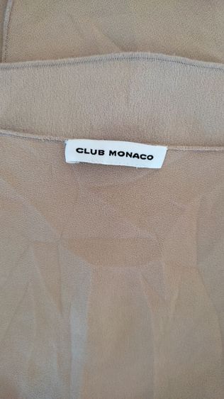 เสื้อแขนกุดคอวี เสื้อแบรนด์CLUB MONACO เสื้อสาวอวบ รูปที่ 2