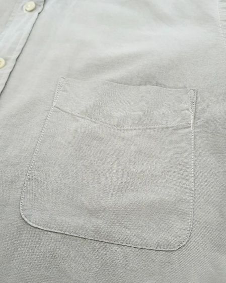 เสื้อเชิ้ตแขนยาว ผ้า OXFORD สีเทาแบรนด์ UNIQLO แท้มือ✌ สภาพดี ไม่มีตำหนิ(ส่งฟรี) รูปที่ 5