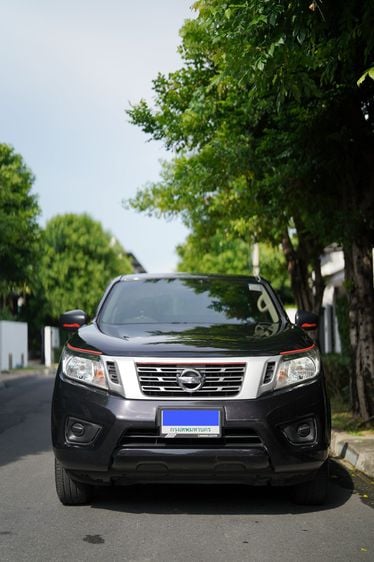 Nissan Navara 2018 2.5 S King Cab Pickup ดีเซล ไม่ติดแก๊ส เกียร์ธรรมดา ดำ