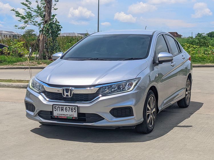 Honda City 2018 1.5 V i-VTEC Sedan เบนซิน ไม่ติดแก๊ส เกียร์อัตโนมัติ เทา รูปที่ 3