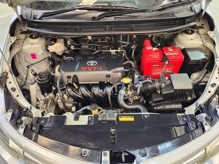 Toyota Vios 2014 1.5 E Sedan เบนซิน เกียร์อัตโนมัติ บรอนซ์เงิน รูปที่ 3