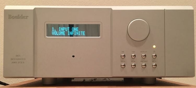 ขายอินติเกรตแอมป์ไฮเอนด์ตัวเทพ เสียงดีมาก สภาพสวย เข้าใหม่ Boulder 865 Stereo Integrated amplifiers made in USA 🇺🇸 