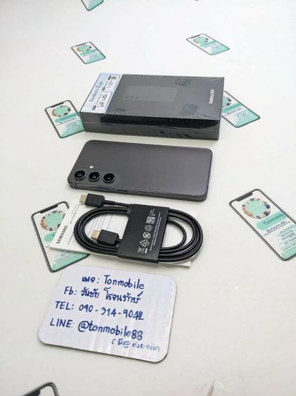 ขาย เทิร์น Samsung Galaxy S24 256 Gb Gray ศูนย์ไทย สภาพใหม่เอี่ยม อุปกรณ์ครบยกกล่อง ประกันยาว 11 เดือนถูกๆ เพียง 21,990 บาท ครับ