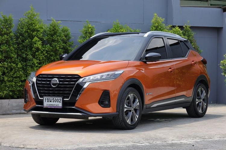Nissan Kicks 2020 1.2 E Sedan เบนซิน ไม่ติดแก๊ส เกียร์อัตโนมัติ ส้ม รูปที่ 1
