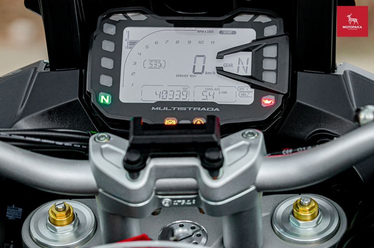 Ducati Multistrada950 White Adventure ปี2018 มือเดียว ของแต่งครบ รูปที่ 5
