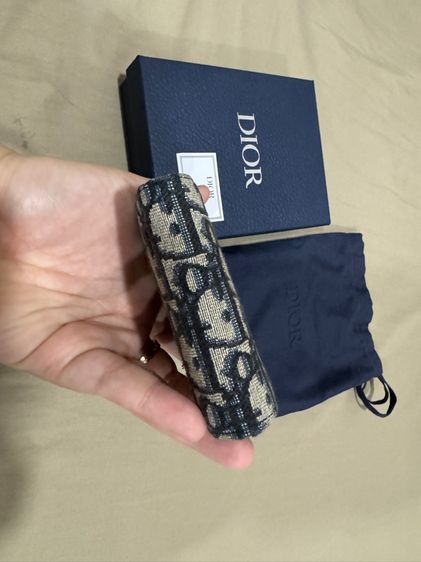 กระเป๋าตังค์ Wallet Black Dior Oblique Jacquard รูปที่ 6