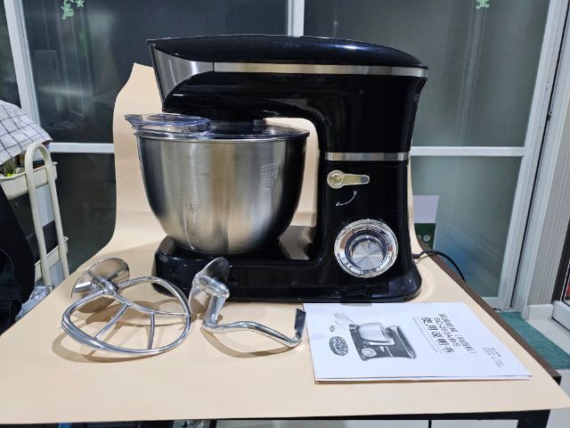 เครื่องผสมอาหาร food mixer มือสอง ใช้ครั้งเดียว รุ่น JD262 โถสแตนเลส 7.5 ลิตร กำลังไฟ 1,300 วัตต์ แรงดัน 220 โวลล์ รูปที่ 1