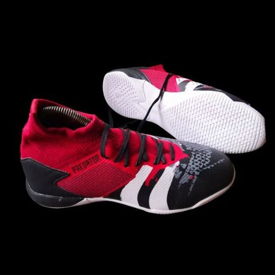 รองเท้าฟุตซอล อื่นๆ ไม่ระบุ แดง Futsal Adidas PREDATOR Botinha 20.3 40 24.5cm 
