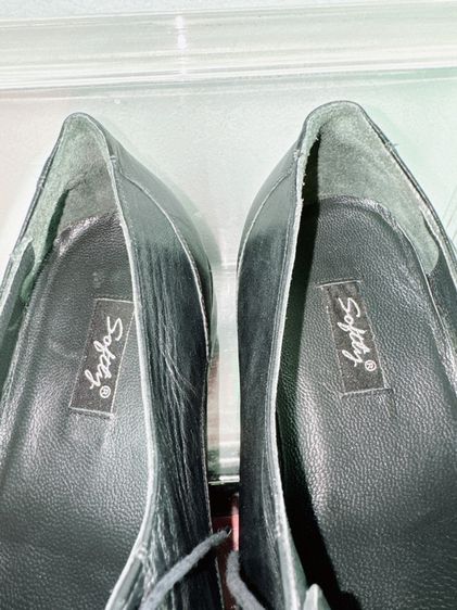 รองเท้าหนังแท้ Softly Sz.12us46eu30.5cm สีดำ หนังนิ่มสวย สภาพสวยมาก ไม่ขาดซ่อม ใส่เรียนทำงานได้ รูปที่ 12