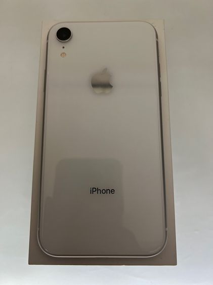 ขาย iPhone XR 64gb สีขาว ศูนย์ไทย สภาพสวย จอแท้ แบตแท้ สแกนใบหน้าได้ รีเซ็ตได้ ไม่ตืดไอคราว ใช้งานดี ปกติทุกอย่าง อุปกรณ์ครบ ชุด 