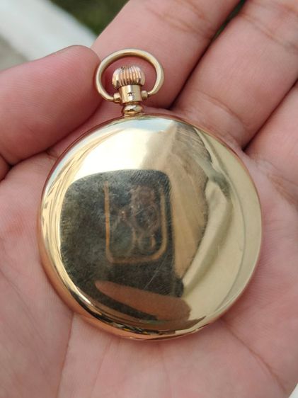 นาฬิกาพกโบราณทองคำแท้ OMEGA Pocket watch  9k Solid Gold Ref.6103 ปี1935s เข็มบลูสติล  รูปที่ 12
