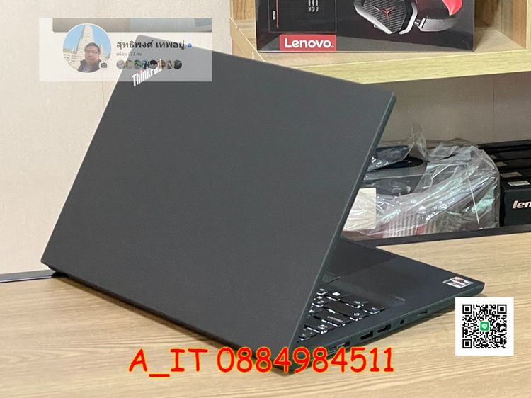 Lenovo ThinkPad P14s Gen 2 Ryzen 7 PRO 5850U RAM48GB SSD512GB Win 11 Pro คีย์ไฟ มือสองประกันศูนย์ Onsite MAR 2025 รูปที่ 5
