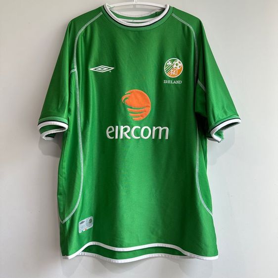 เสื้อเจอร์ซีย์ Umbro ผู้ชาย เขียว Ireland 2001