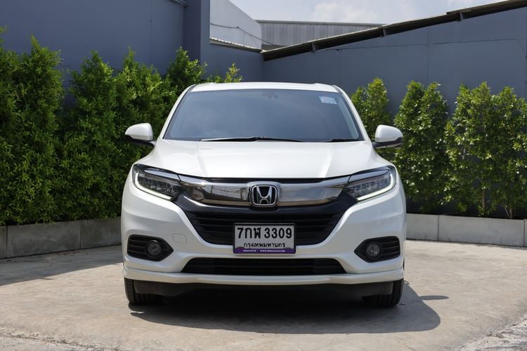 Honda HR-V 2018 1.8 EL Sedan เบนซิน ไม่ติดแก๊ส เกียร์อัตโนมัติ ขาว