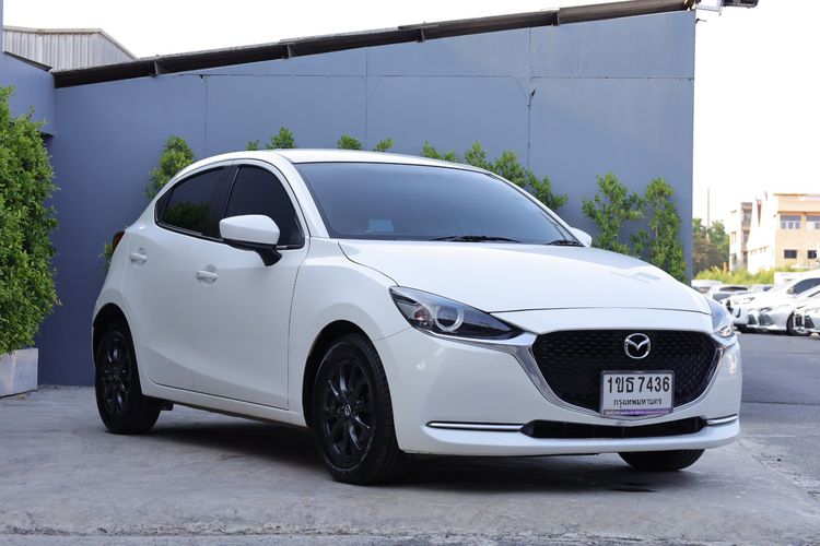 Mazda Mazda 2 2019 1.3 Skyactiv-G S Leather Sports Sedan เบนซิน ไม่ติดแก๊ส เกียร์อัตโนมัติ ขาว