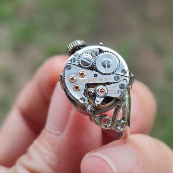 แหวนทำจากนาฬิกาวินเทจ รูปที่ 5