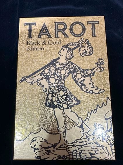 การ์ด ไพ่ Tarot Black and Gold edition