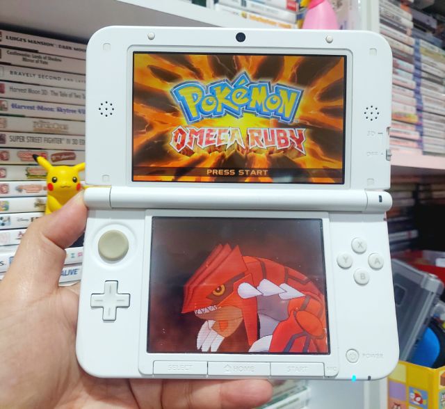 ขาย 3DS XL white เมม 64g ลงเกมเยอะ โหลดเกมฟรี มี pokebank ไว้ใช้เทรด มี pokemon 22 ภาคที่หน้าจอ กดเล่นได้เลย  รูปที่ 6