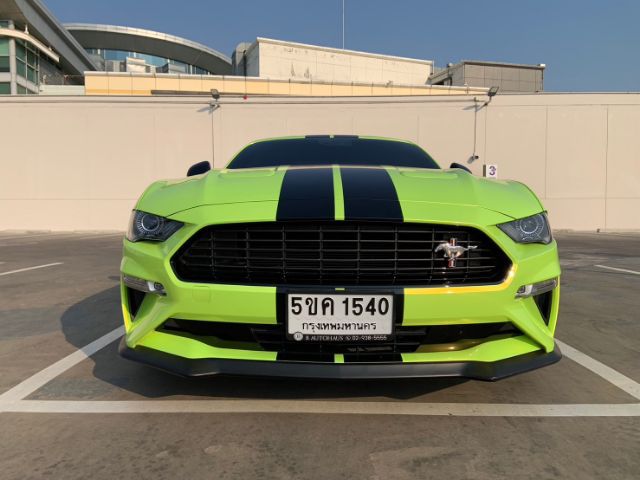 รถ Ford Mustang 2.3 Ecoboost High Performance สี เขียว