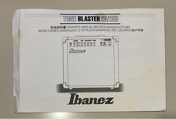 แอมป์กีต้าร์ IBANEZ TONE BLASTER 25 Guitar Amplifier รูปที่ 7
