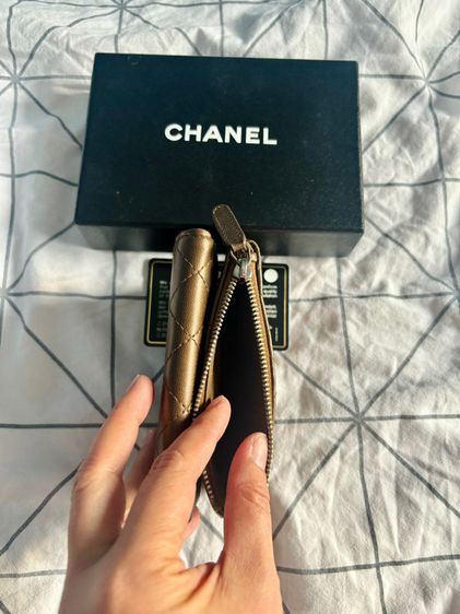 Chanel Double Flap Card holder แท้ รูปที่ 8