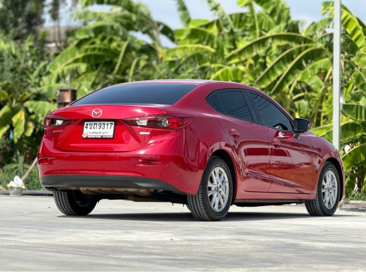 Mazda Mazda3 2014 2.0 E Sedan เบนซิน ไม่ติดแก๊ส เกียร์อัตโนมัติ แดง รูปที่ 4