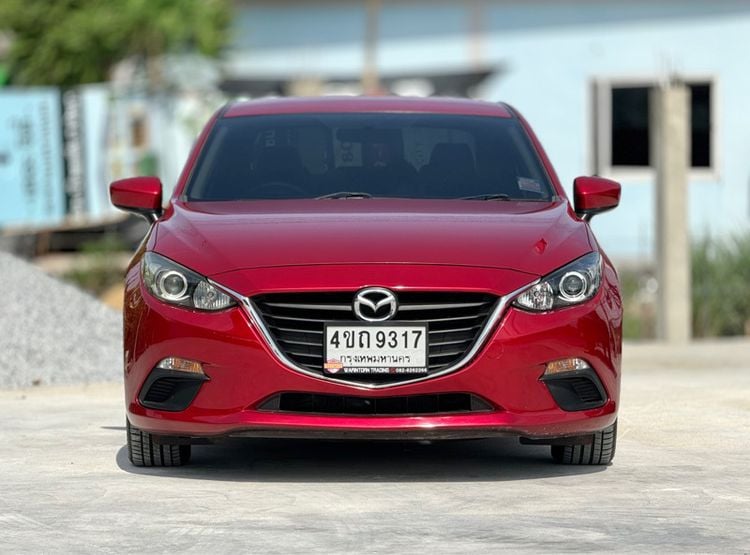 Mazda Mazda3 2014 2.0 E Sedan เบนซิน ไม่ติดแก๊ส เกียร์อัตโนมัติ แดง รูปที่ 3