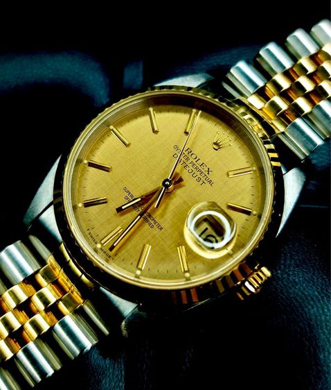 Rolex oyster perpetual date just 16233 รูปที่ 3