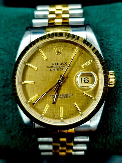 Rolex oyster perpetual date just 16233 รูปที่ 1