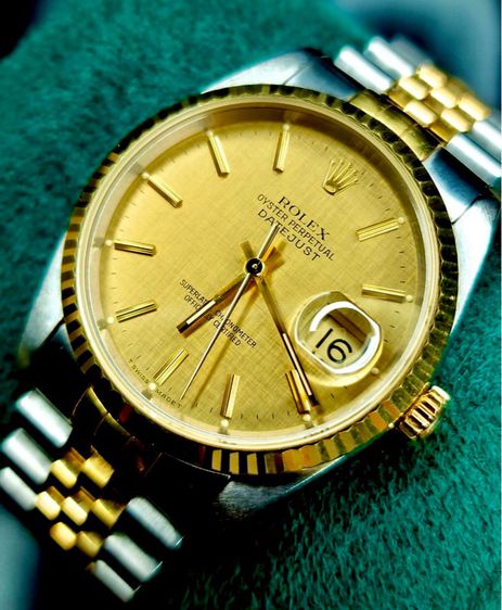 Rolex oyster perpetual date just 16233 รูปที่ 5