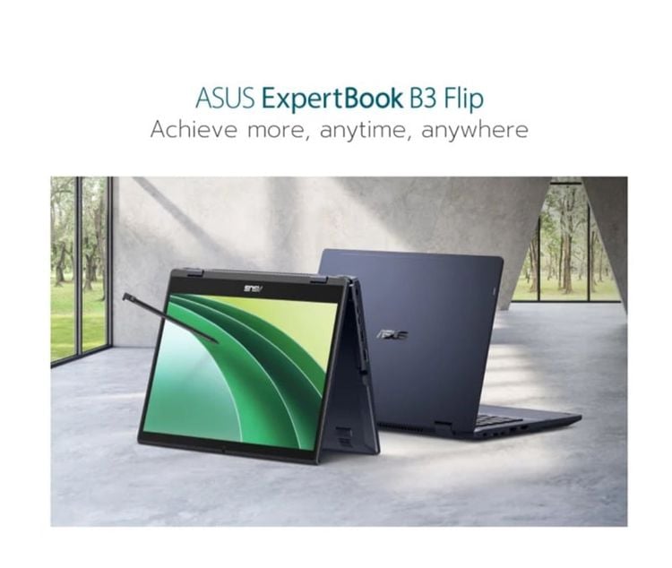 💻💢สภาพดีเหมือนใหม่ โน๊ตบุ๊ค Asus ExpertBook B3 Flip OLED B3402FEA-EC0543WS Star Black ใช้งานน้อย สภาพเหมือนใหม่ รูปที่ 1
