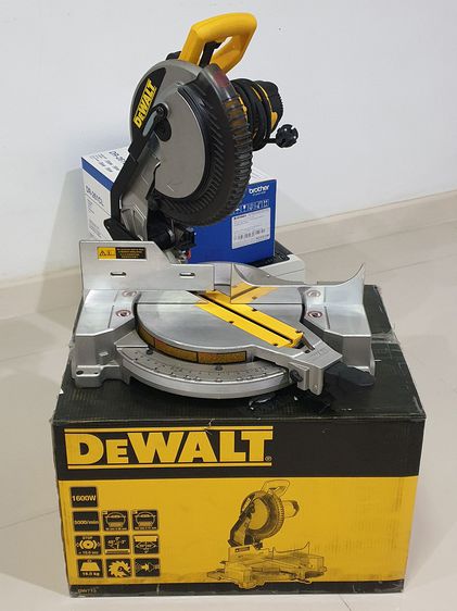 อุปกรณ์เครื่องมือช่าง DEWALT DW713 แท่นตัดองศา 10 นิ้ว 1600W พร้อมใบเลื่อย 2 ใบ