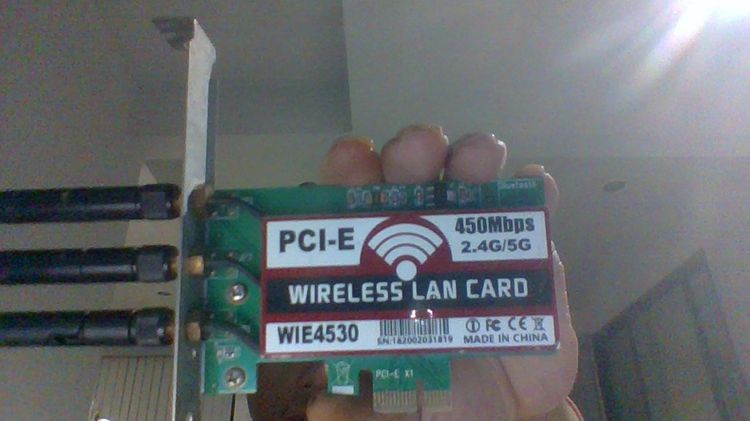 WiFi Receiver 450N PCI-E X1 รูปที่ 1