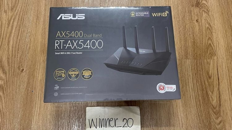 อุปกรณ์เครือข่าย ขาย Router ASUS RT-AX5400 Dual band Gigabit Wi-Fi 6 มือ1ราคาถูก