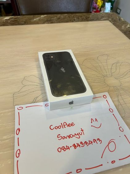 iPhone11 64GB TH มือหนึ่ง ยังไม่แกะซิล ประกันศูนย์ไทย1ปี