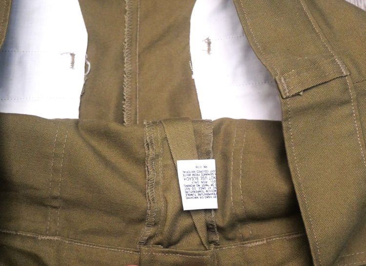 BSA. Boy Scouts Of America Official Uniform Shorts Forest talon zipper made in usa. รูปที่ 5