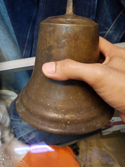 Church school bells Brass material, ancient work รูปที่ 4