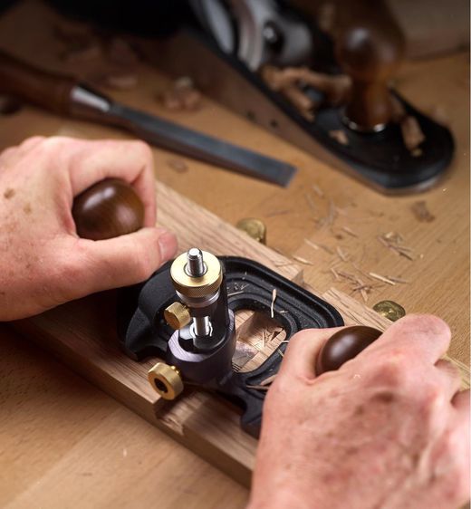 กบเซาะร่อง กบมือ Veritas Large Router Plane ผลิตประเทศ CANADA woodworking hand tools carpentry รูปที่ 3