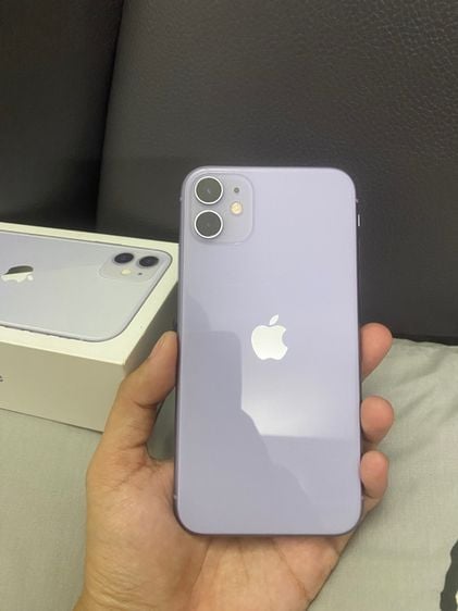iPhone 11 128GB ศูนย์ไทย สีม่วง สภาพสวยมากๆ ไม่มีตำหนิค่ะ
