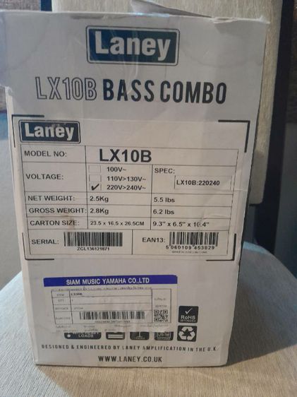 แอมป์เบส Laney LX10B Bass Combo รูปที่ 5