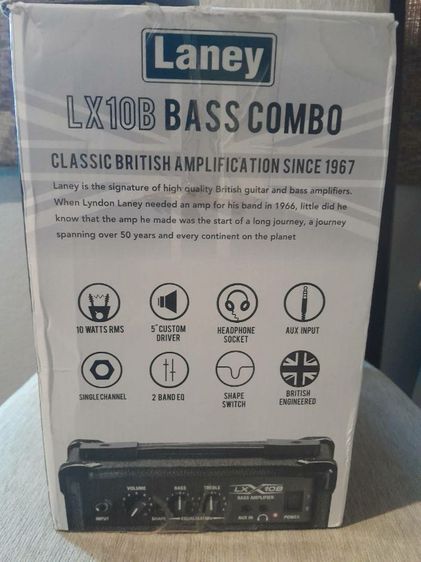 แอมป์เบส Laney LX10B Bass Combo รูปที่ 6