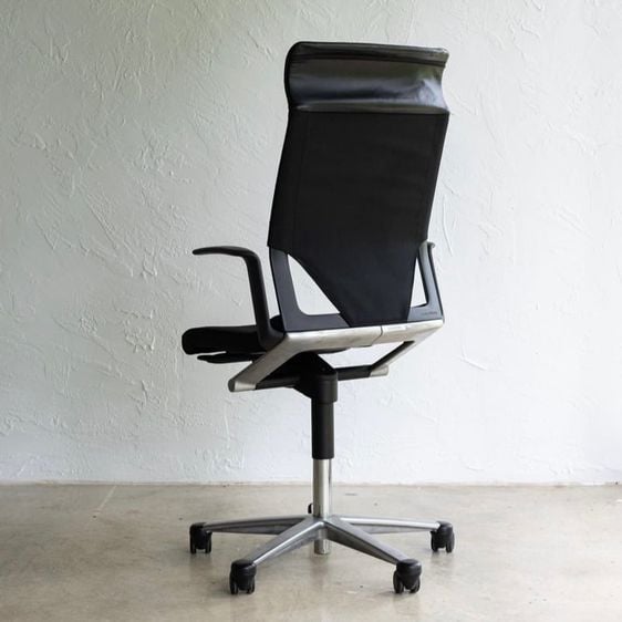เก้าอี้สำนักงาน โพลีเอสเตอร์/โพลีเอสเตอร์เบลนด์ ดำ เก้าอี้ทำงาน Modus Wilkhahn