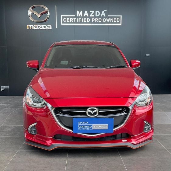 Mazda Mazda 2 2019 1.3 High Connect Sedan เบนซิน ไม่ติดแก๊ส เกียร์อัตโนมัติ แดง รูปที่ 1