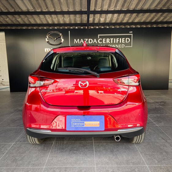 Mazda Mazda 2 2019 1.3 Skyactiv-G S Leather Sedan Sedan เบนซิน ไม่ติดแก๊ส เกียร์อัตโนมัติ แดง รูปที่ 3