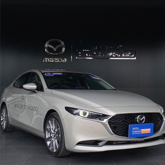 Mazda Mazda3 2022 2.0 SP Sedan เบนซิน ไม่ติดแก๊ส เกียร์อัตโนมัติ ขาว