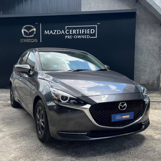 Mazda Mazda 2 2022 1.3 Skyactiv-G S Leather Sports Sedan เบนซิน ไม่ติดแก๊ส เกียร์อัตโนมัติ เทา รูปที่ 1
