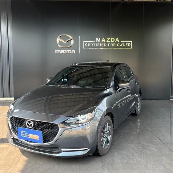 Mazda Mazda 2 2022 1.3 Skyactiv-G S Leather Sedan Sedan เบนซิน ไม่ติดแก๊ส เกียร์อัตโนมัติ เทา รูปที่ 4