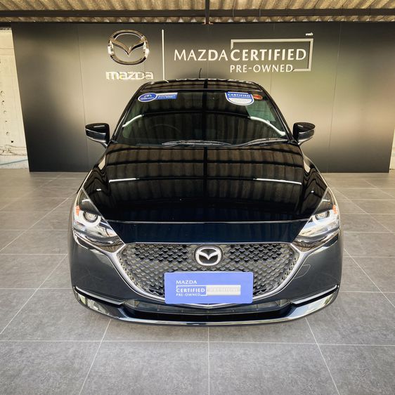 Mazda Mazda 2 2021 1.3 C Sports Sedan เบนซิน ไม่ติดแก๊ส เกียร์อัตโนมัติ ดำ รูปที่ 1